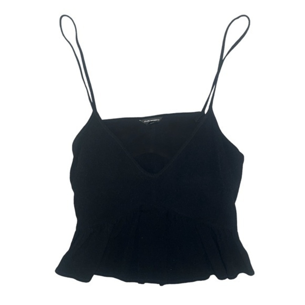 Club Monaco Cropped Flare Top